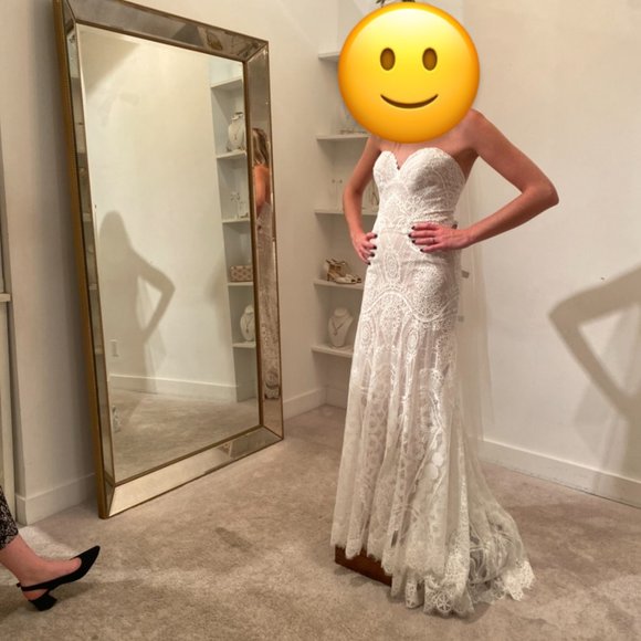 BRAND NEW (Unaltered) Willowby Cadah Wedding Gown - Picture 11 of 12